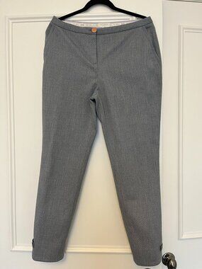 Ted Baker Texture Jacquard Tailored Trousers